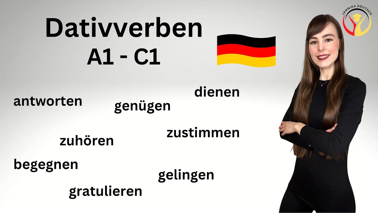 Dativverben A1-C1💪 #learngerman #deutschkurs #germancourse
