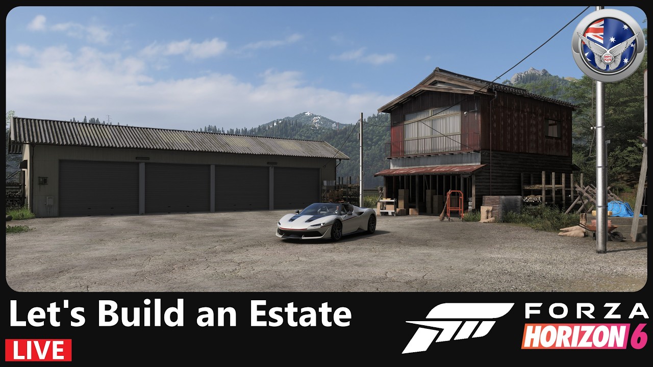Forza Horizon 6 - Let's Build an Estate - Live Stream
