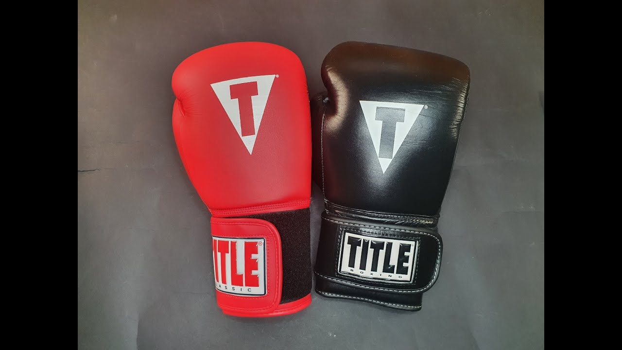 TITLE Classic Leather Elastic Training 2.0 и TITLE Boss Black Leather Bag Gloves- Обзор и сравнение