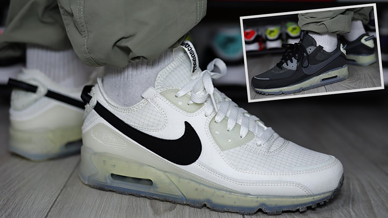 Nike Air Max Terrascape 90 Sail & Black On Feet Review