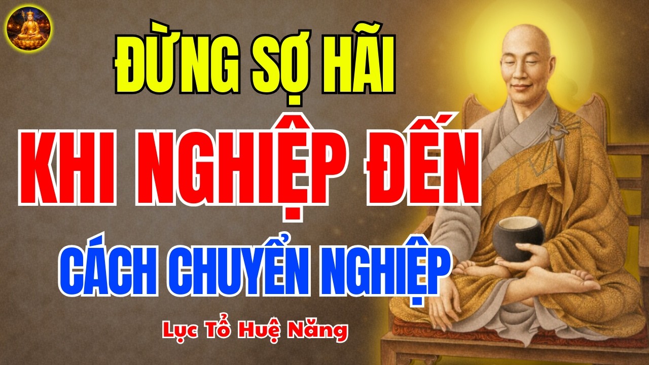 Lục Tổ Huệ Năng Dạy Đừng Sợ Khi Nghiệp Đến 🙏Cách Giải Ngiệp