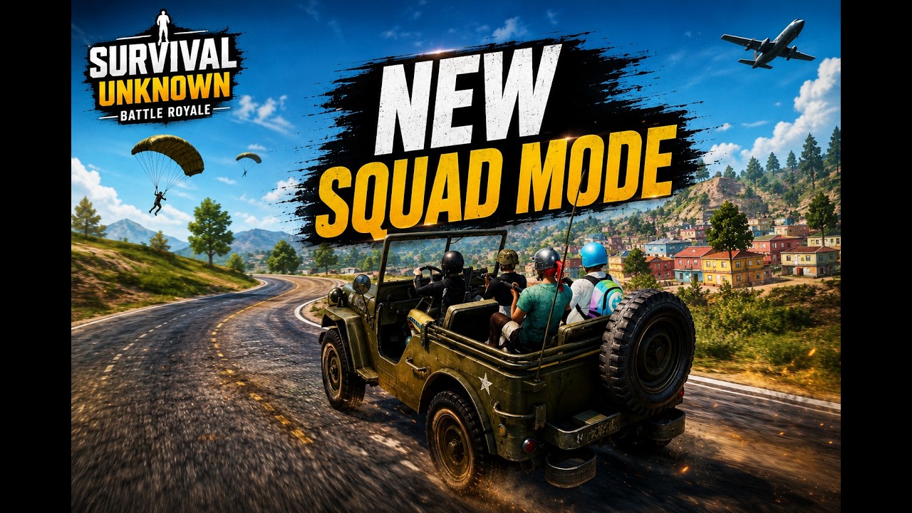 Survival Unknown Battle Royale new Update Duo/Squad Mode
