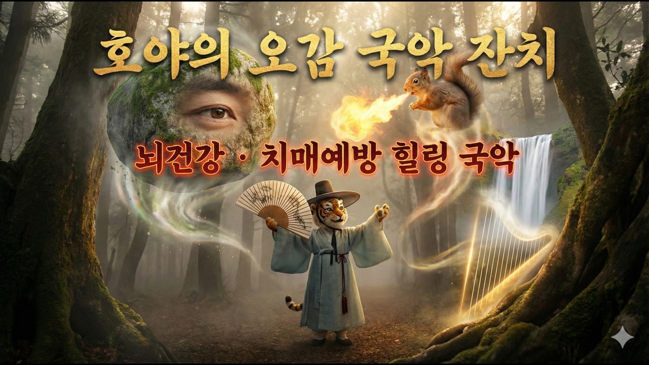 [뇌건강] 호야의 오감 국악 잔치 - 눈·코·입이 즐거운 힐링 여행