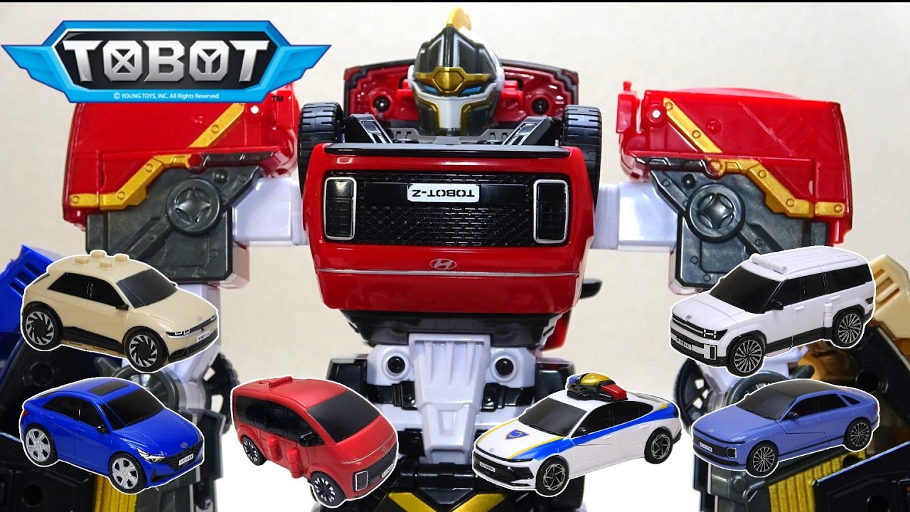 【REBOOT初の６台合体】グレートシックス トボット　tobot greatsix(6)