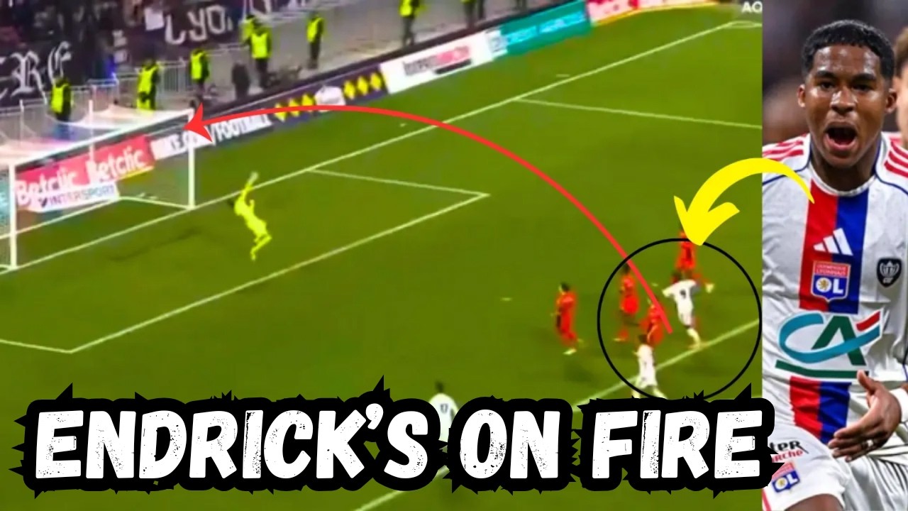 Endrick Scores A Worldie Send Lyon To French Cup Quarterfinals