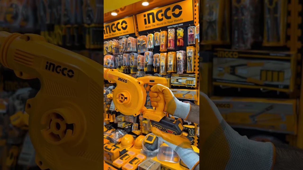 15 August 2025 INGCO 20V Lithium-Ion Blower | Powerful Cordless Leaf & Dust Blower