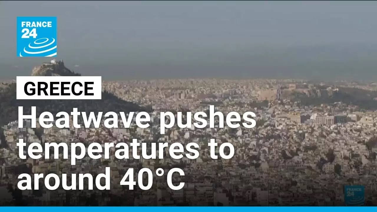 Heatwave in Greece: Major wildfire forces evacuations in several villages &bull; FRANCE 24 English