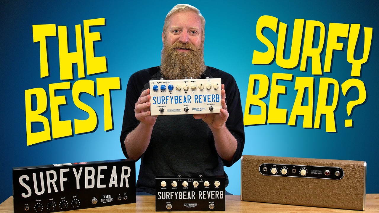 Это «ЛУЧШИЙ» капризный сёрфовый пружинный ревербератор? — Surfy Bear Compact Deluxe