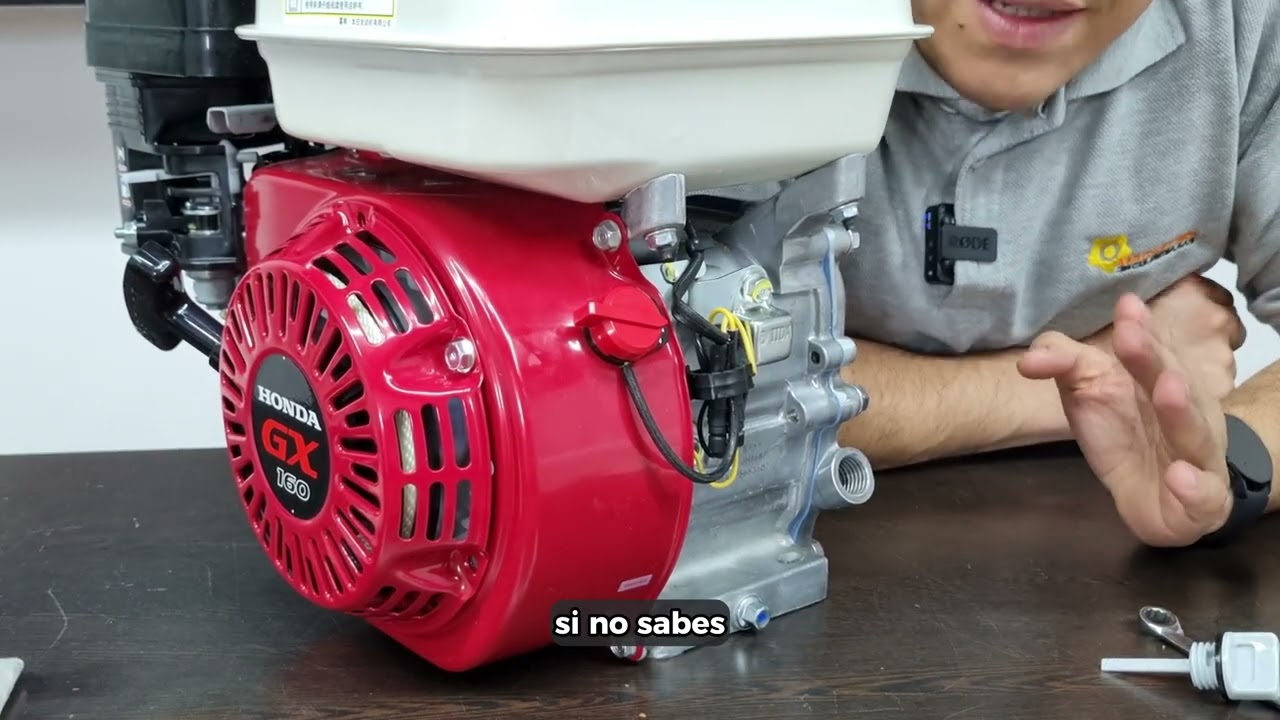 Mantenimiento Motor Gasolina tipo Honda cambio de aceite - Maquitec