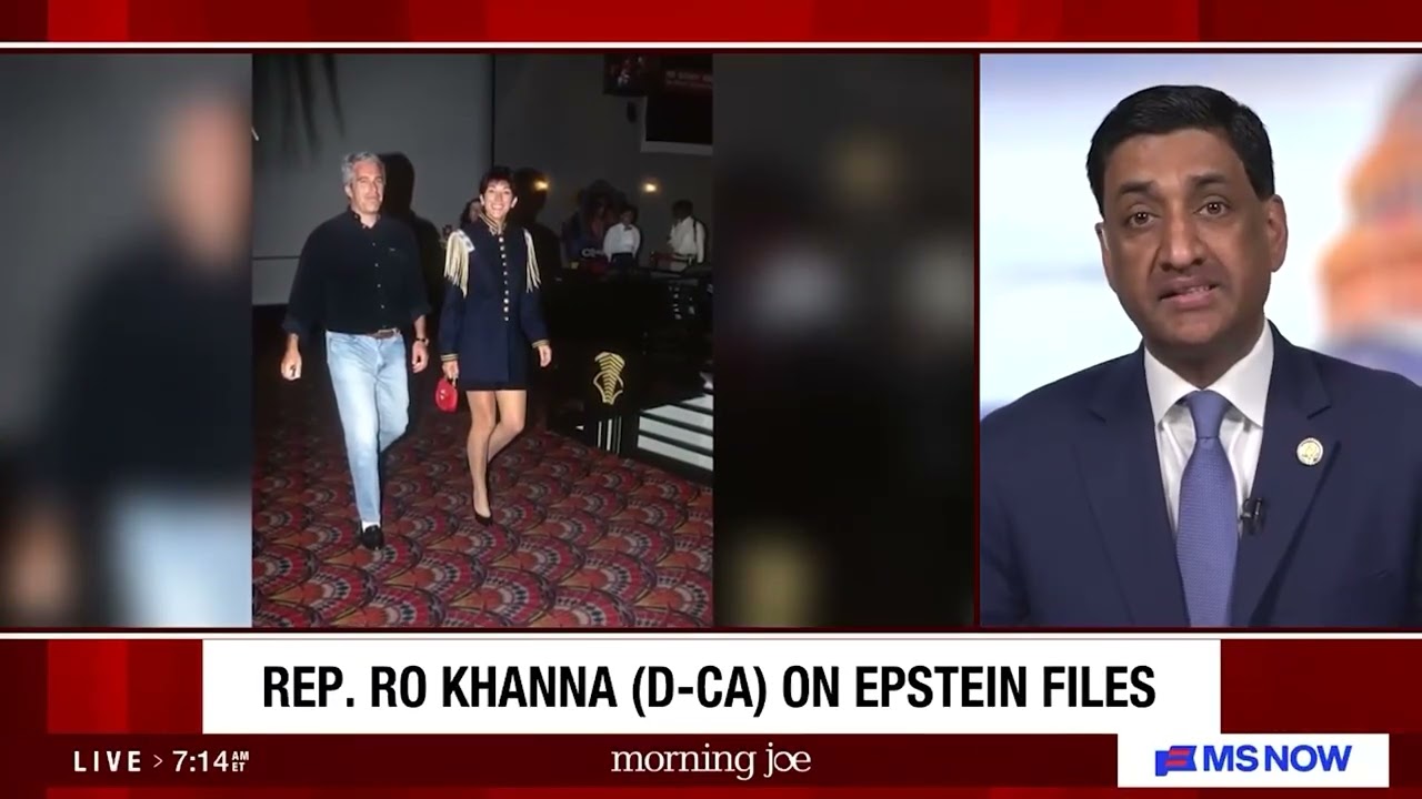 Ro Khanna on MS NOW's Morning Joe with Joe Scarborough and Jonathan Lemire discussing ICE