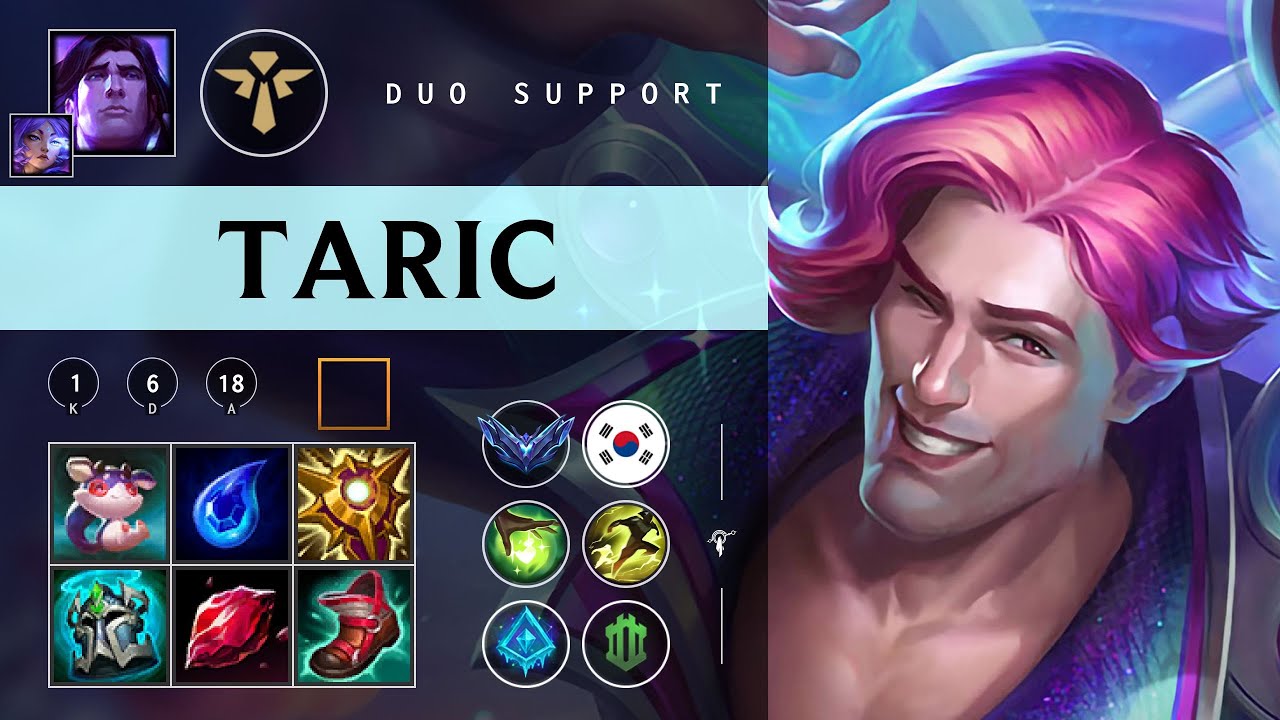 Taric Support vs Braum - KR Diamond Patch 26.02