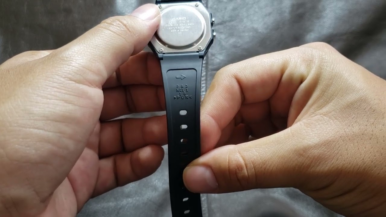 Reseña Casio F-91w