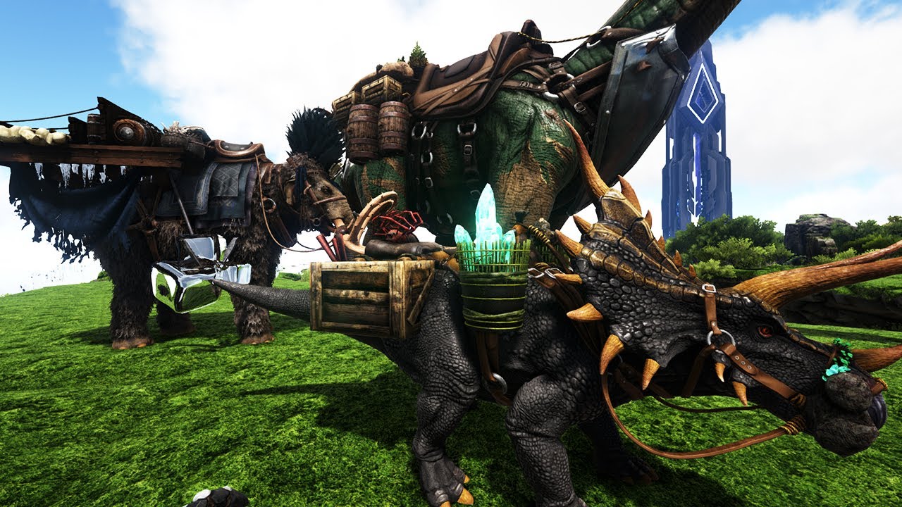 ARK MODS #57 - Ark eco's Primordial Saddles Mod - Ark Survival Ascended