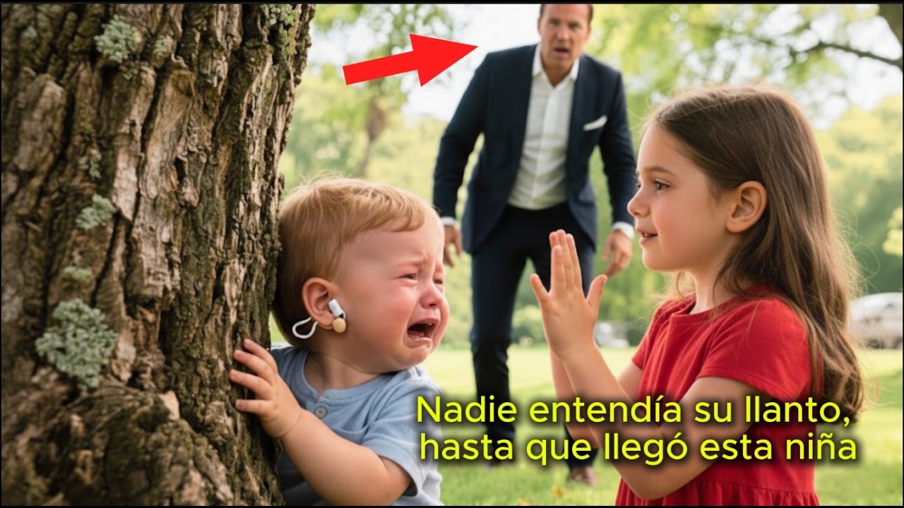 Nadie entendía por qué el hijo sordo del millonario lloraba… hasta que una niña reveló la verdad