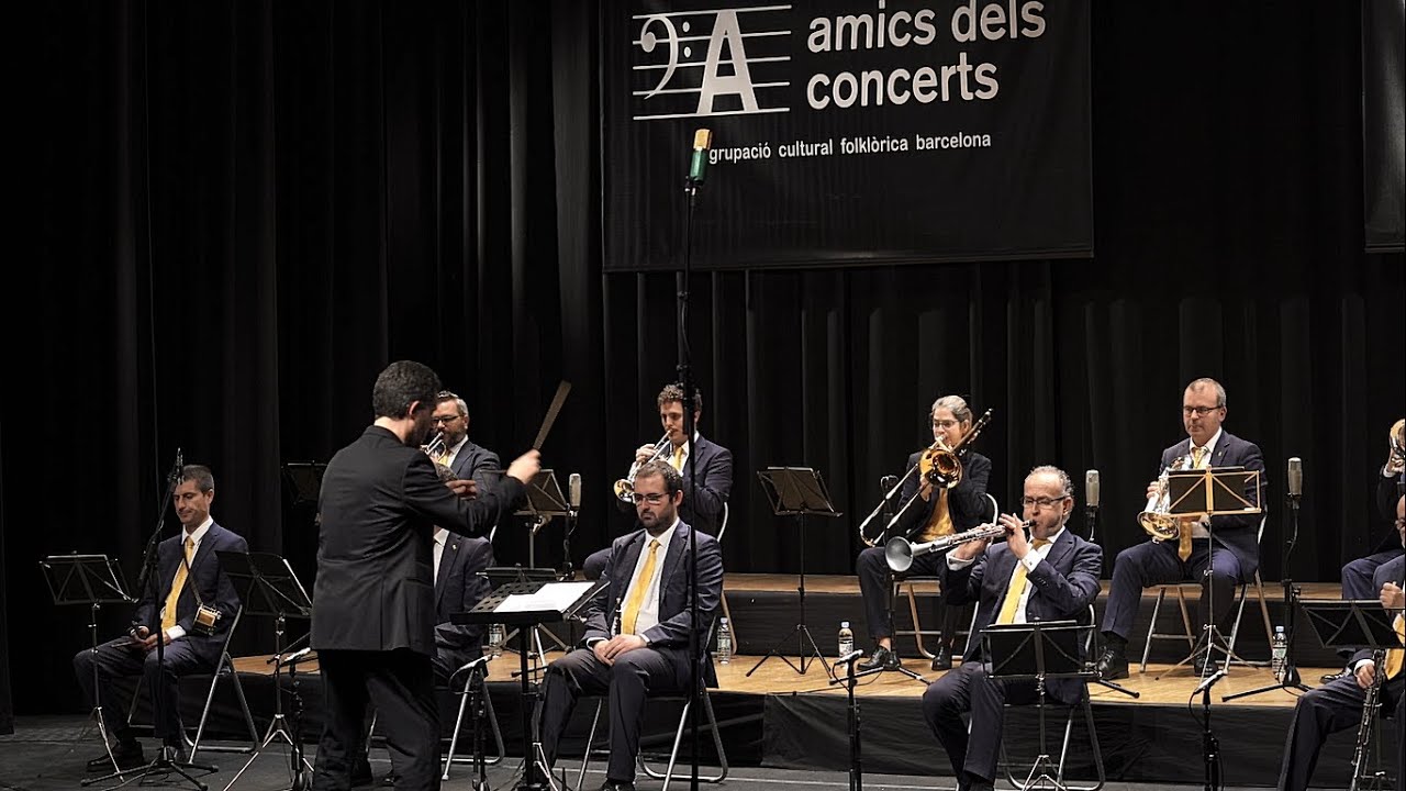 Concert de Nadal de la Cobla Sant Jordi - Ciutat de Barcelona 2020 al Casino l'Aliança del Poblenou