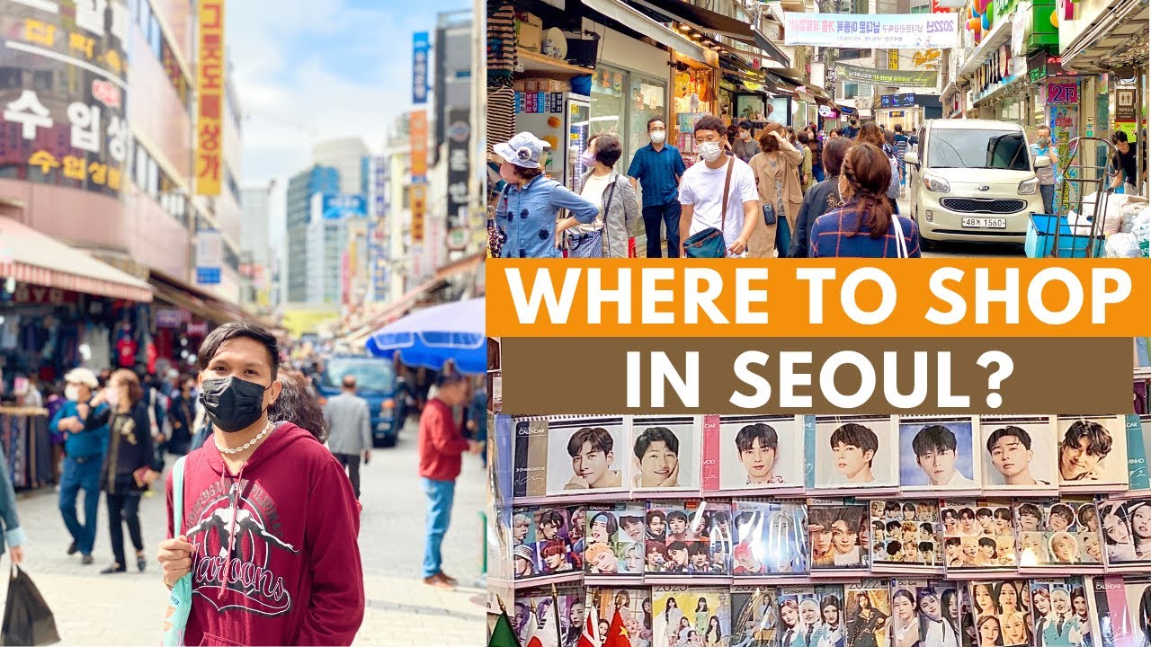 BEST SHOPPING AREA IN SEOUL KOREA VLOG | NAMDAEMUN MARKET