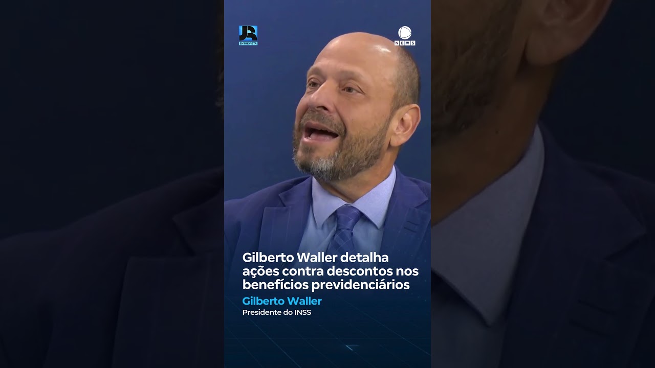 #JREntrevista | Gilberto Waller detalha a&ccedil;&otilde;es contra descontos nos benef&iacute;cios previdenci&aacute;rios #JR24H