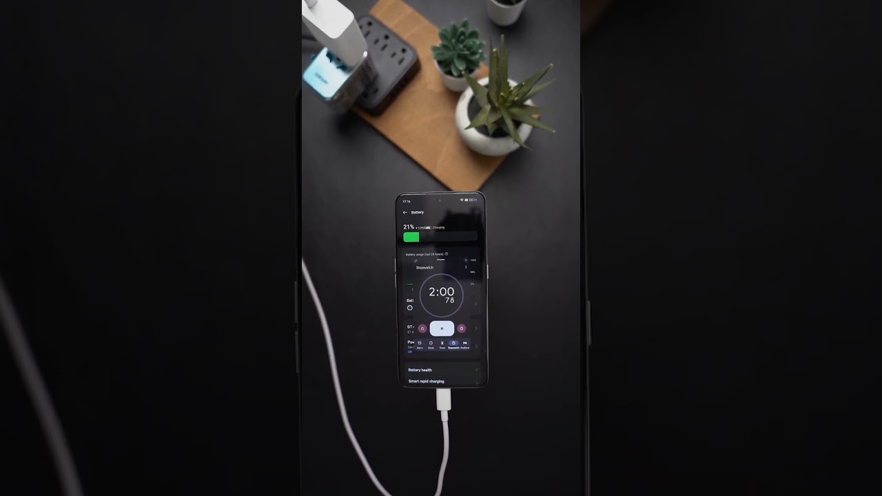 Realme GT3 240w charging test