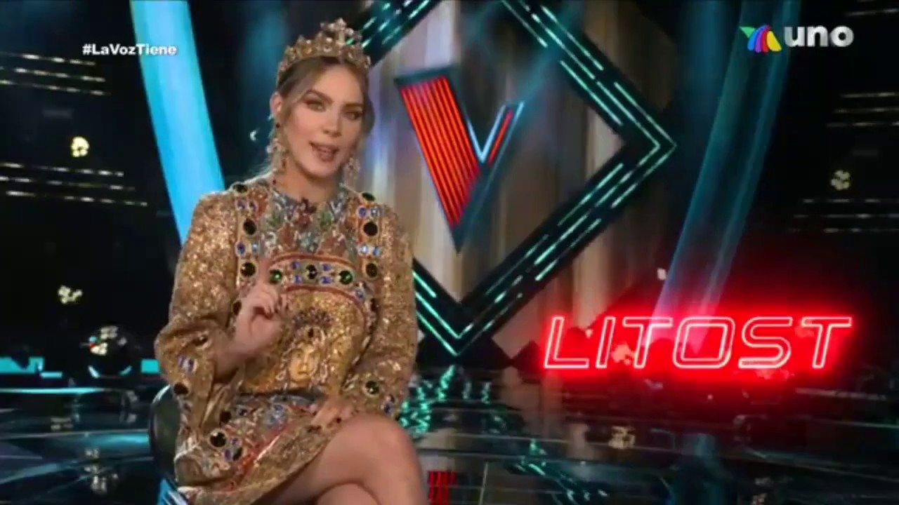 #Belinda cantando en vivo #Litost #LaVoz2020 #LaVozAzteca #LaVozM&eacute;xico