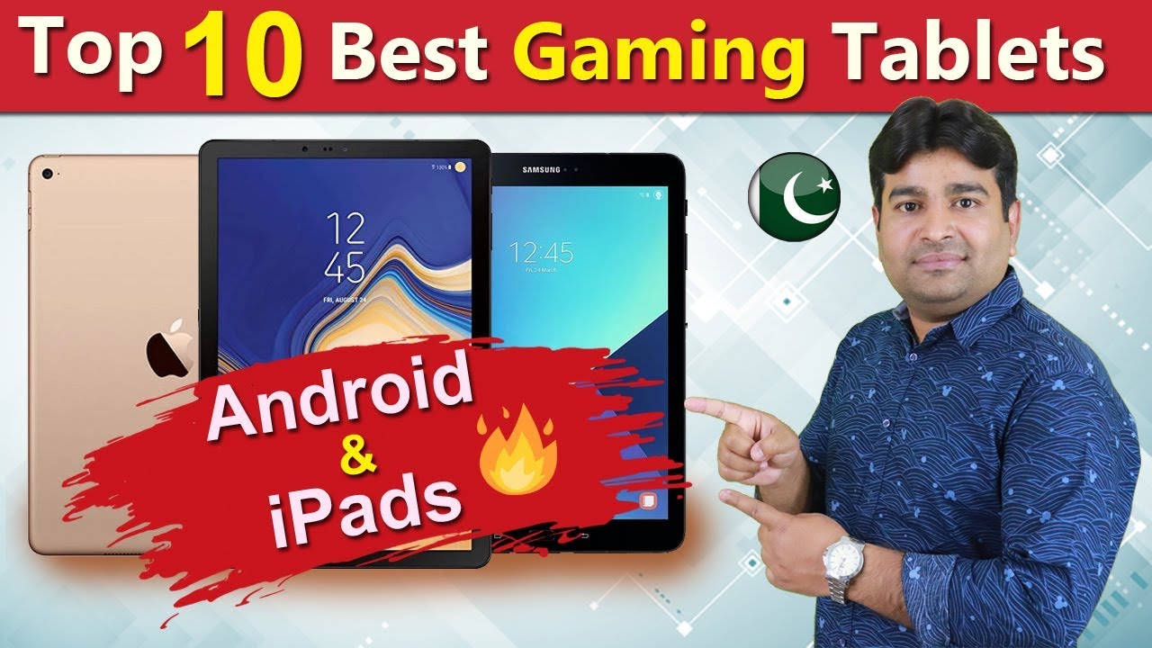 Top 10 Best Gaming Tablets -  Android vs iPads