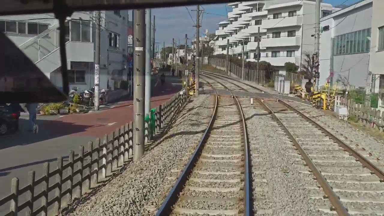 2025.12.16 ボロ市 帰り道 招き猫電車 東急世田谷線 世田谷→下高井戸