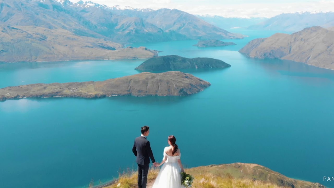 Elopement & Wedding New Zealand Drone footage