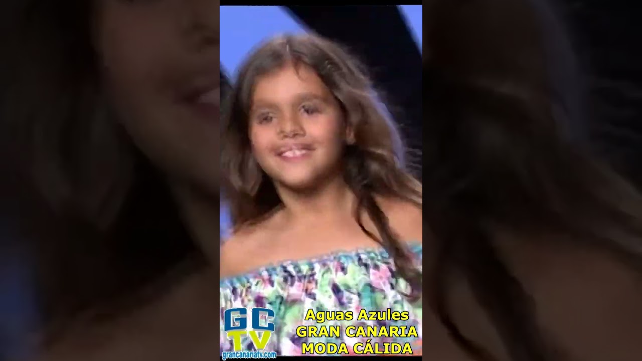 💙Desfile Aguas Azules infantil Semana de Moda Ba&ntilde;o de Gran Canaria💙  5 #shorts