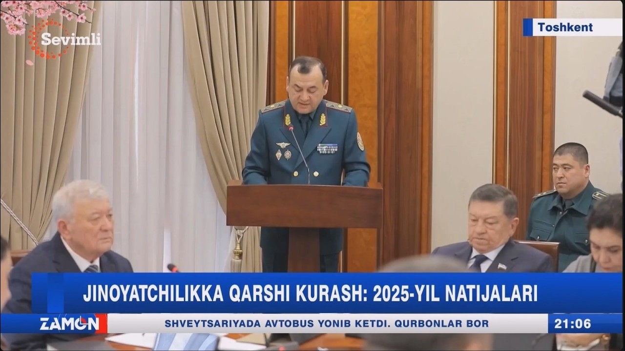 Jinoyatchilikka qarshi kurashish: 2025-yil natijalari