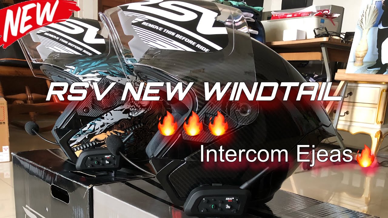 Review Helm RSV NEW WINDTAIL CARBON Graphic - HELM KEREN HARGA BERSAHABAT