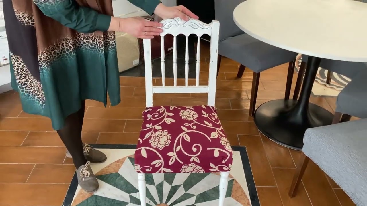 Novidade: capa de cadeira apenas para assento