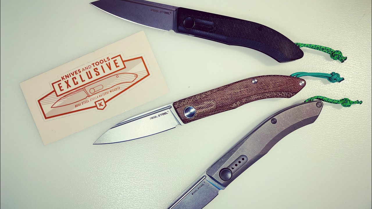 Mein meist genutztes EDC Messer - Real Steel - STELLA / Micarta Review