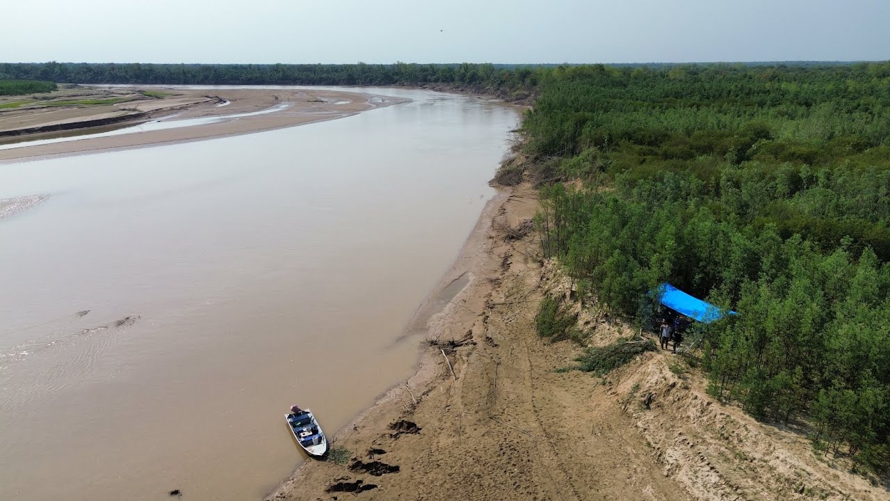 RIO BERMEJO terrible campamento y pesca!  BUNKER FISH!