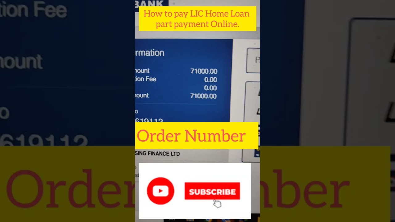 LIC Home Loan Part payment online. Easy steps. How to Video. 🙂 #Lichfl #LicHomeloan #HowToVideo