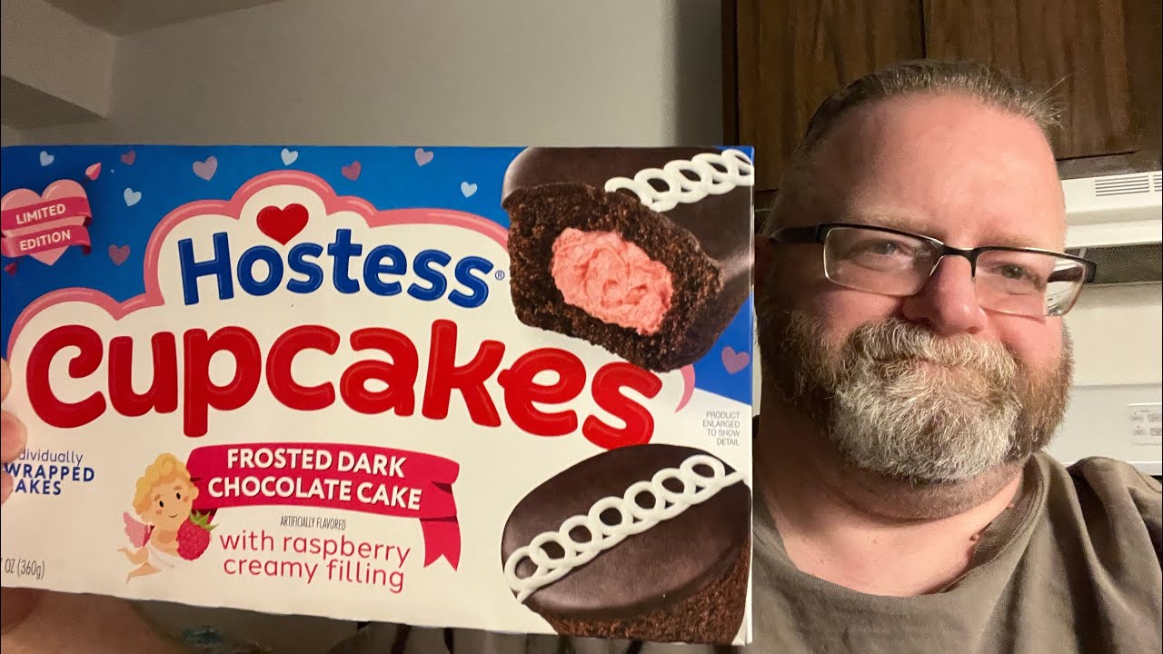 Ionacus toy reviews #1047 hostess frosted dark chocolate cake with raspberry creamy filling