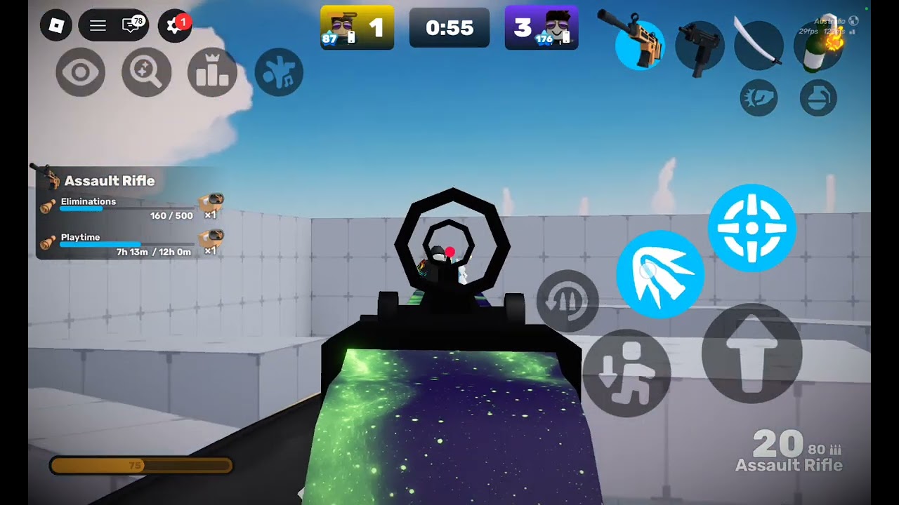 I play rivals with my brother but his is noob