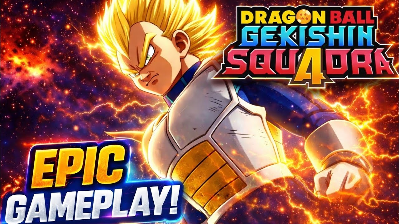 VEGETA EPIC GAMEPLAY | DRAGON BALL GEKISHIN SQUADRA | MOBILE GAMING