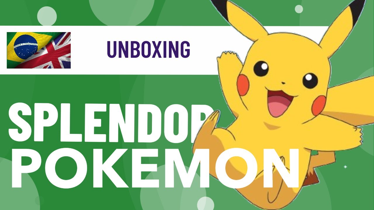 Splendor Pokemo - Unboxing EN/PT-BR