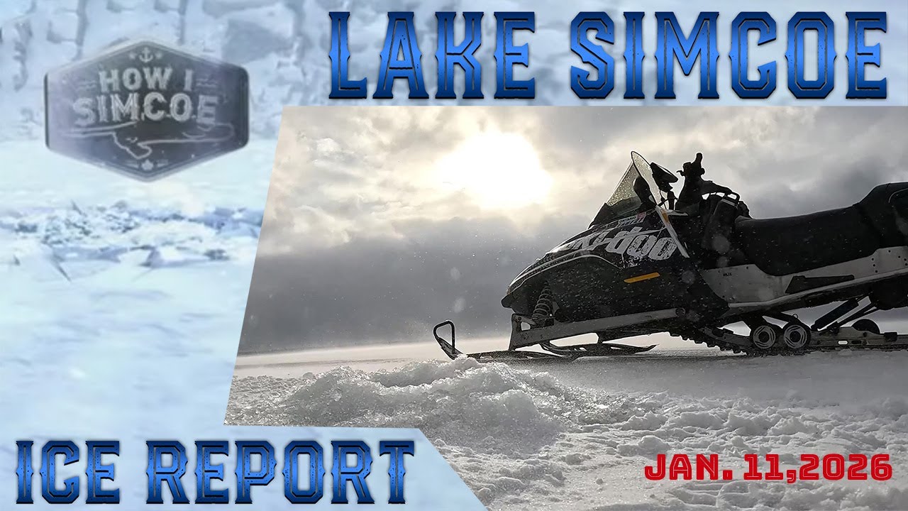 Lake Simcoe Ice Report Jan. 11 Port Bolster
