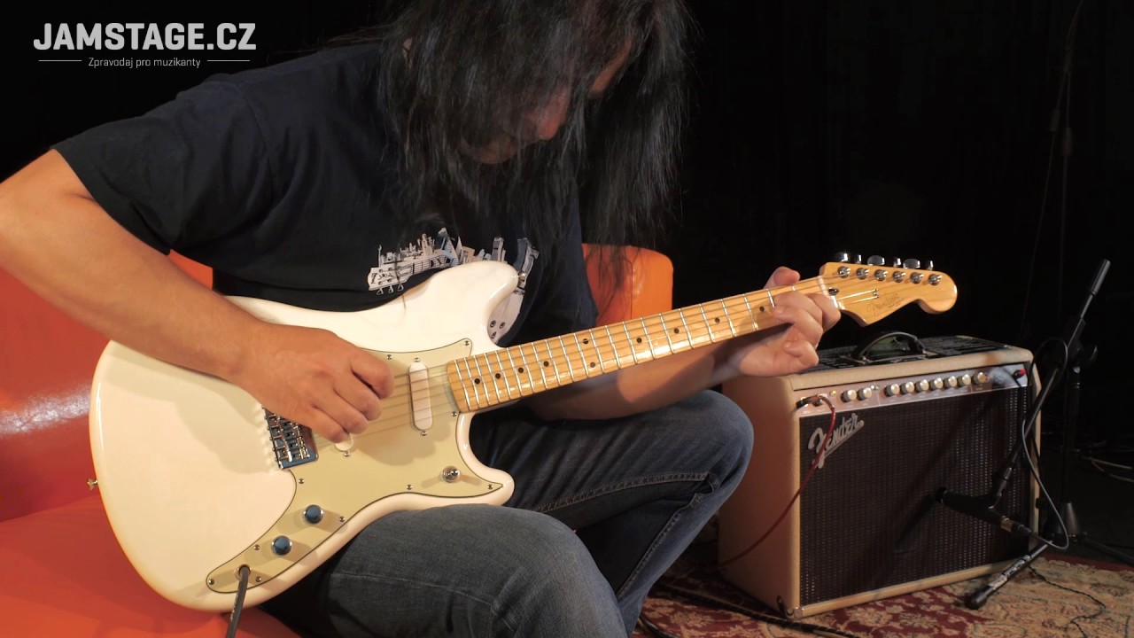 FENDER Duo-Sonic Arctic White Maple & Pavel Marcel