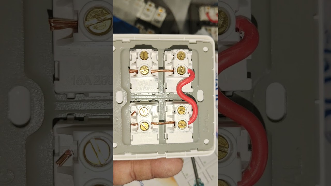 how to a 2+2  board sheet ki wiring#electrical $#