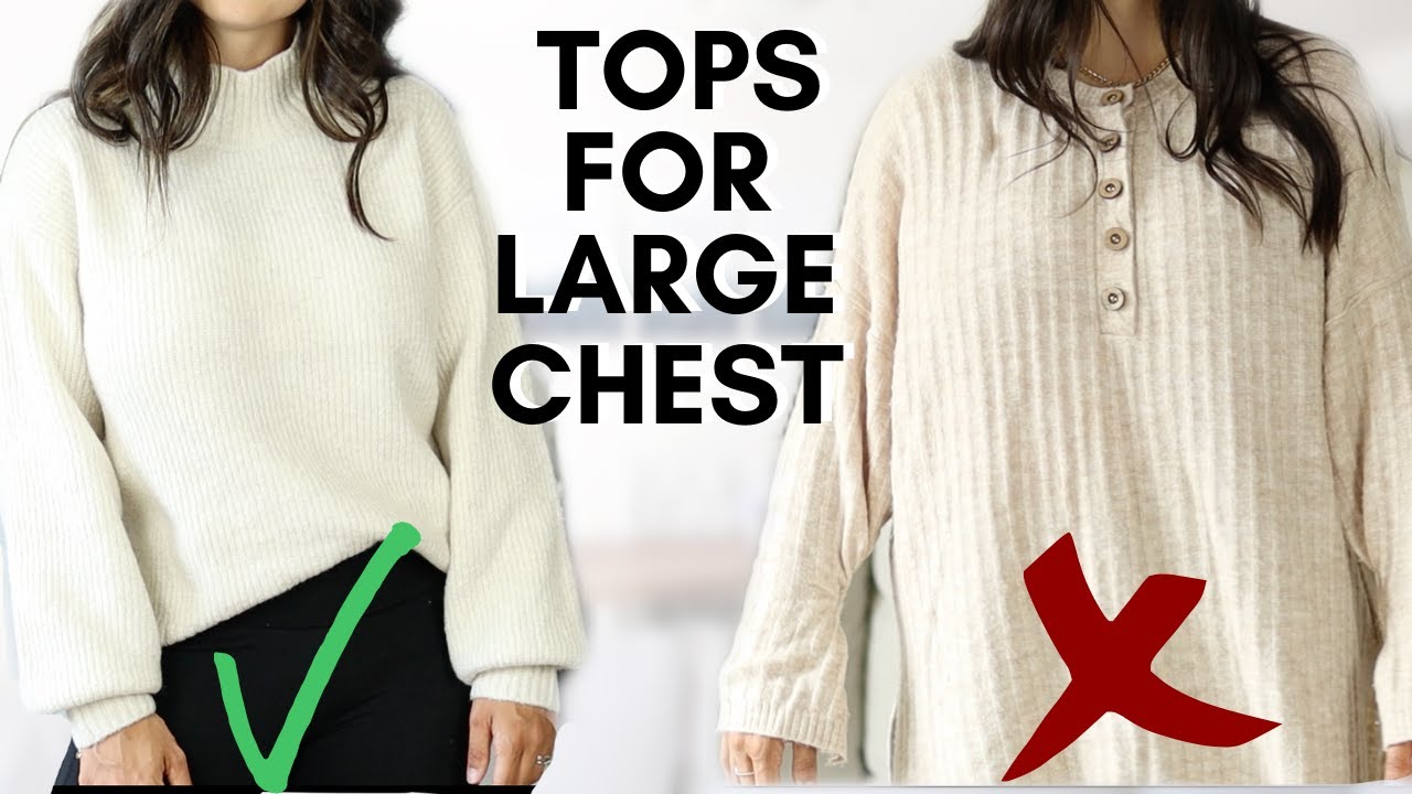 *BEST* Tops For Large Breasts! | Best Tops For A Fuller Chest