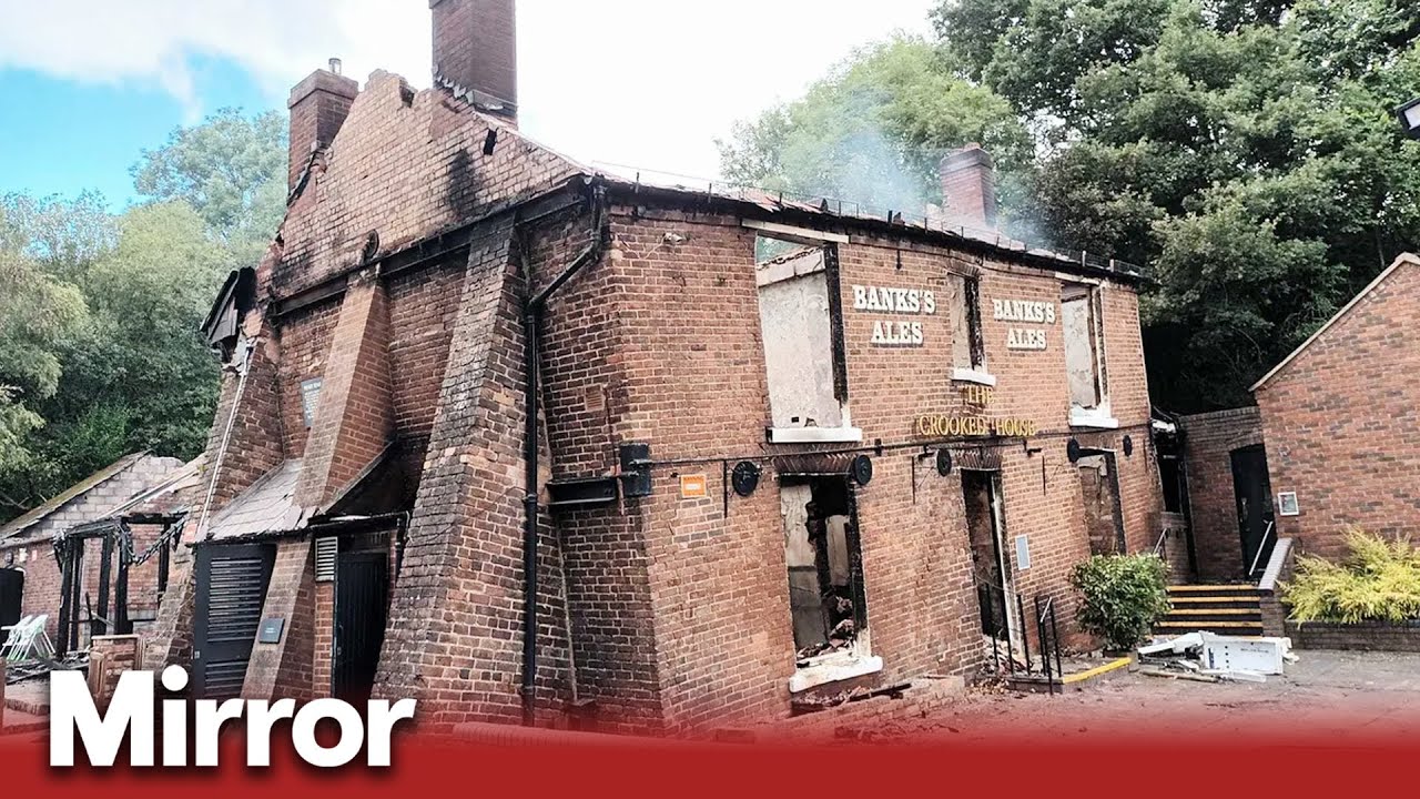 Mystery surrounds fire at 'UK's wonkiest pub'