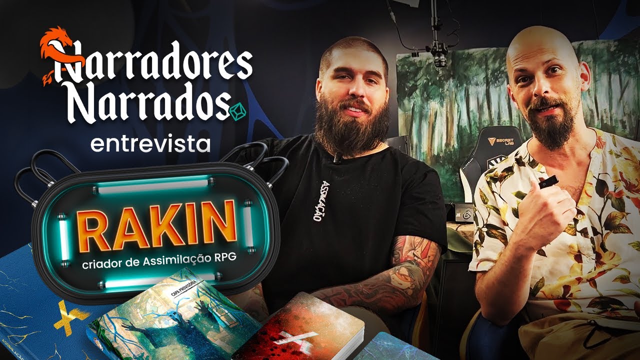 Narradores Narrados entrevista Rakin - Criador do Assimila&ccedil;&atilde;o RPG