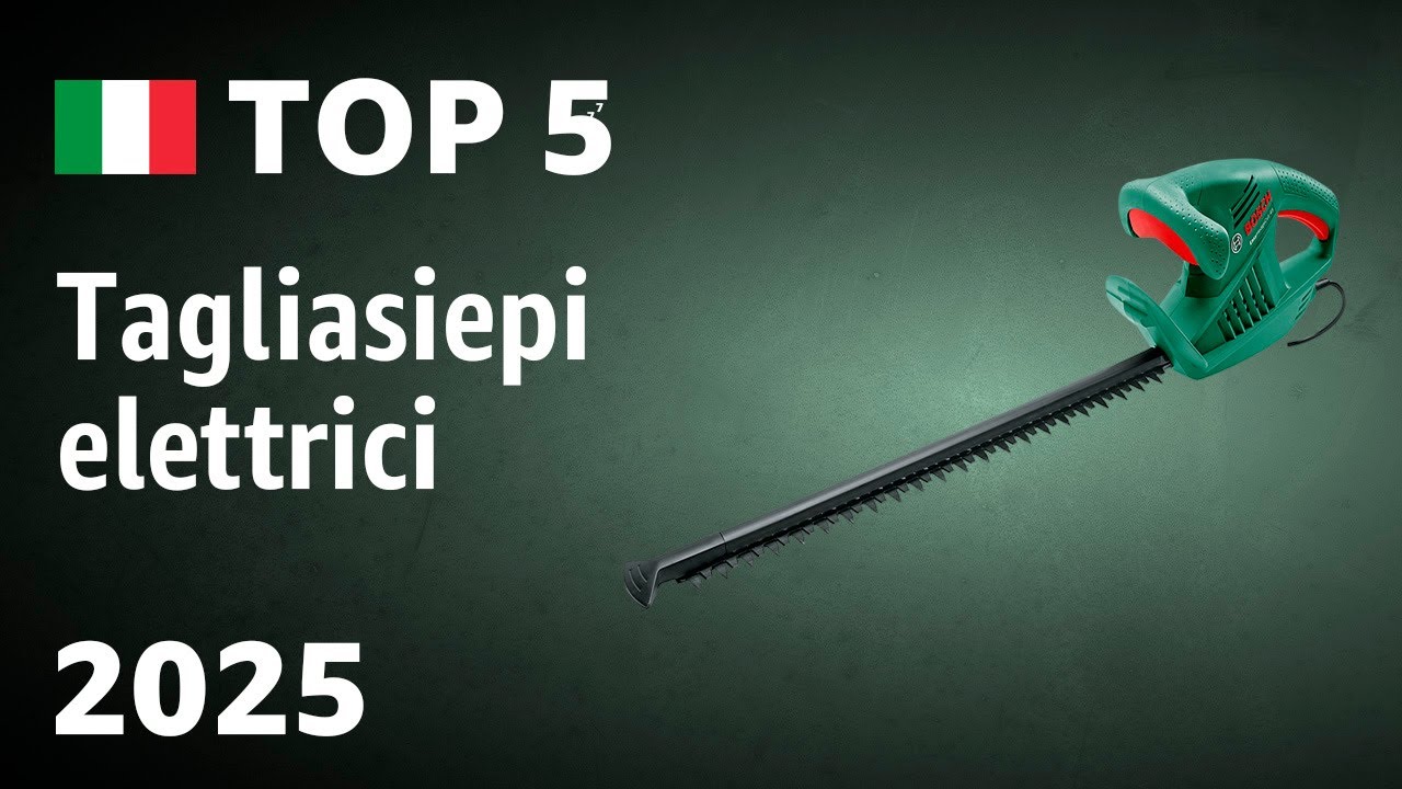 TOP—5. Migliori tagliasiepi elettrici 2025