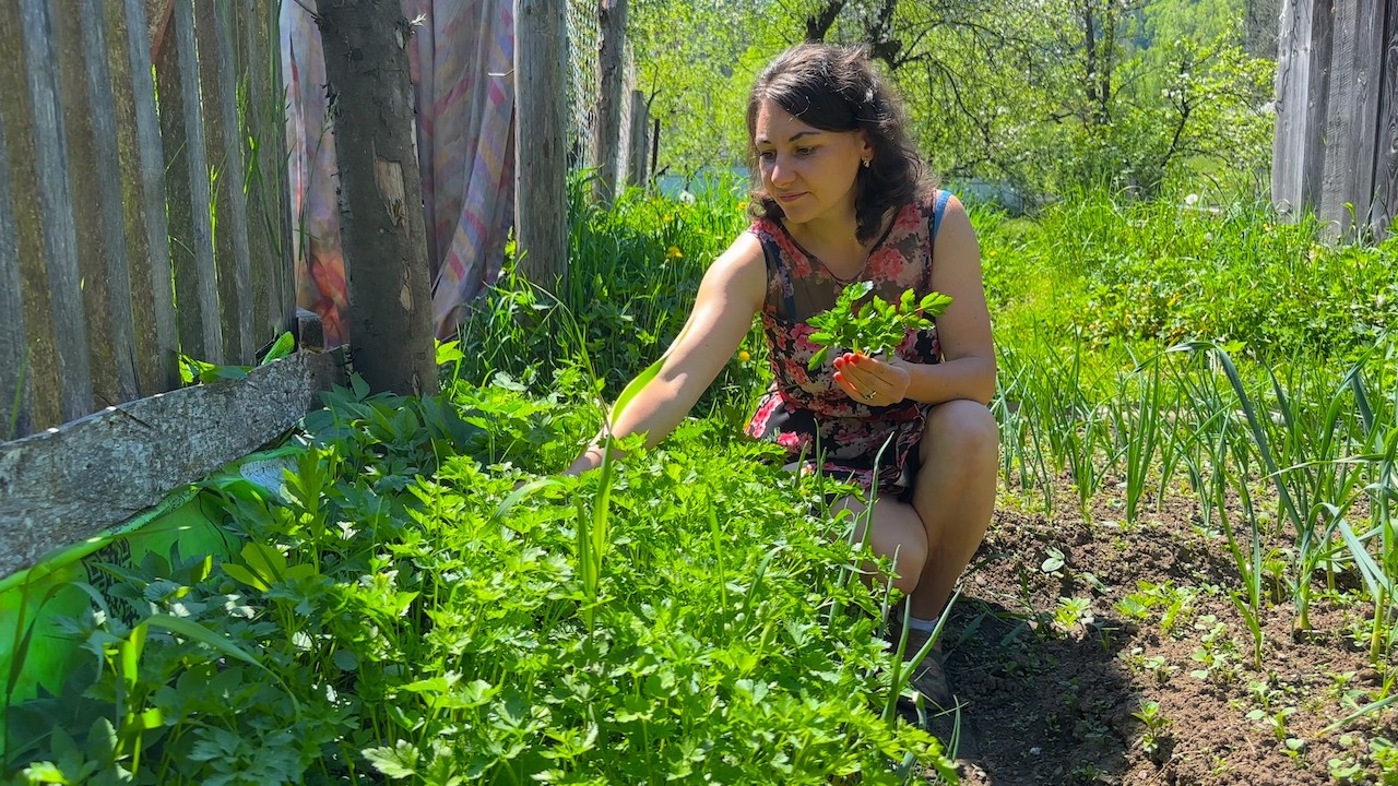 Carpathian Village Family Life ❤️ Dream House, Garden Work & Homemade Food