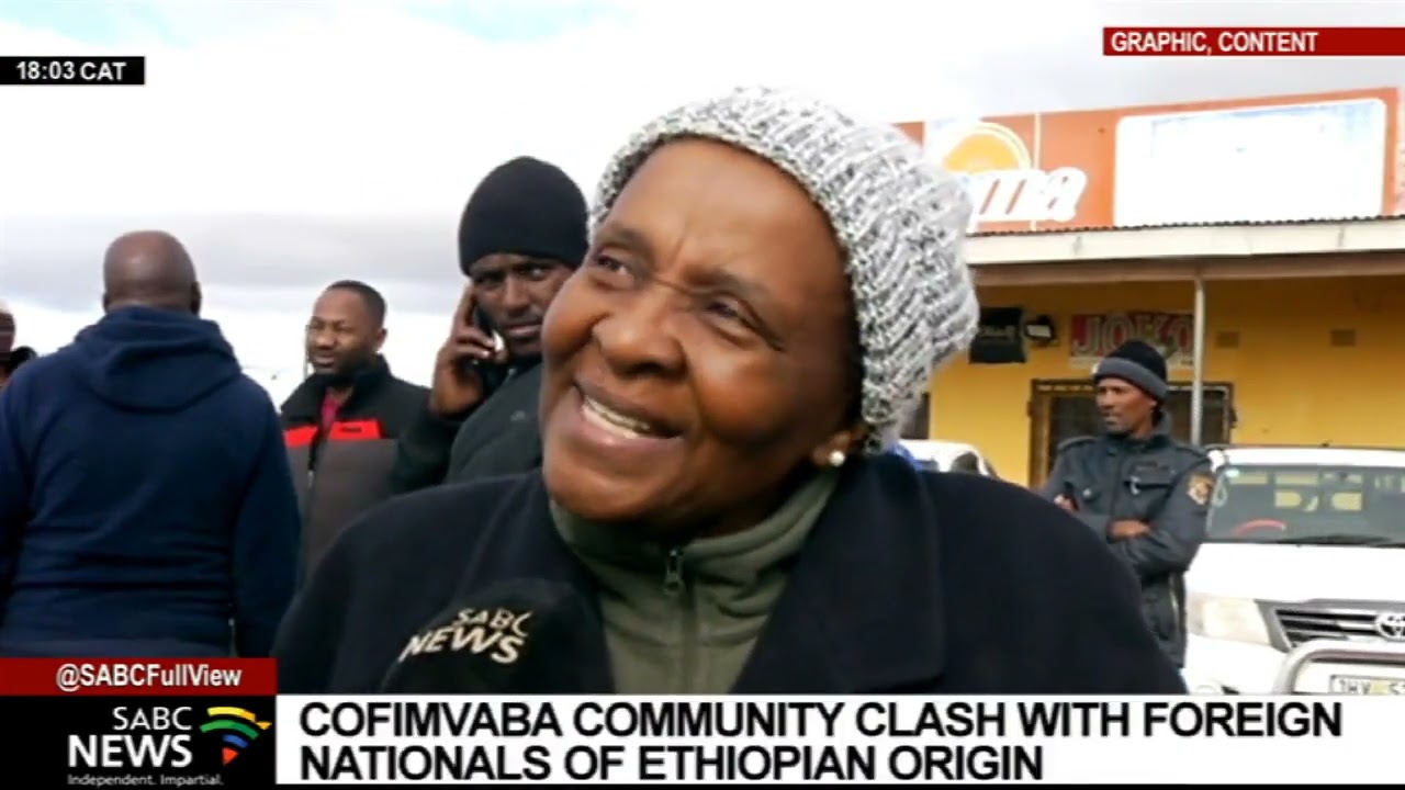 A standoff between  Qhumanco village community and foreign nationals erupt in Cofimvaba