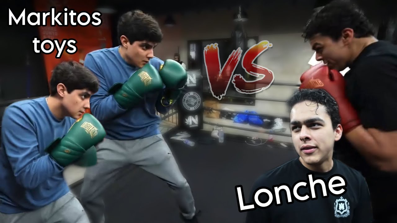 MARKITOS TOYS BOXEANDO Con LONCHE 🥊 | Vlog 
