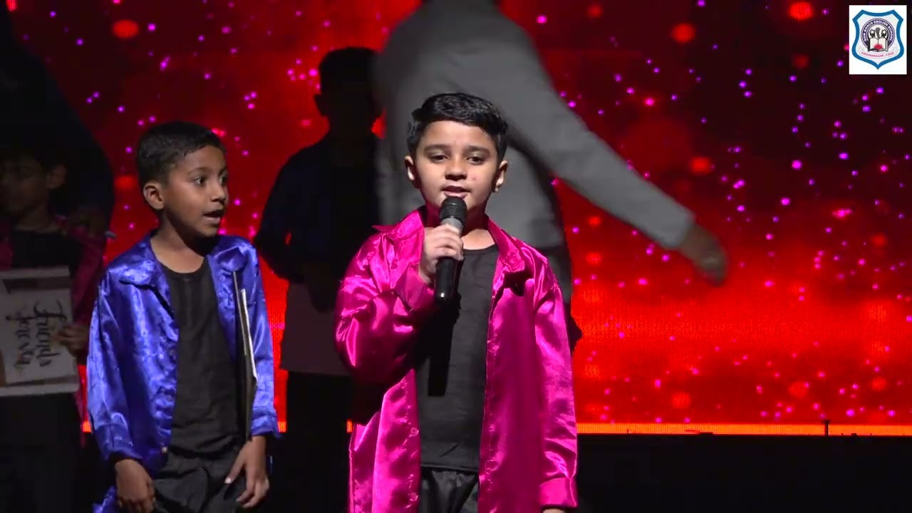DBES 20th Annual Function /Speech on Friendship Theme by Chauhan Hitansh (2nd  std).