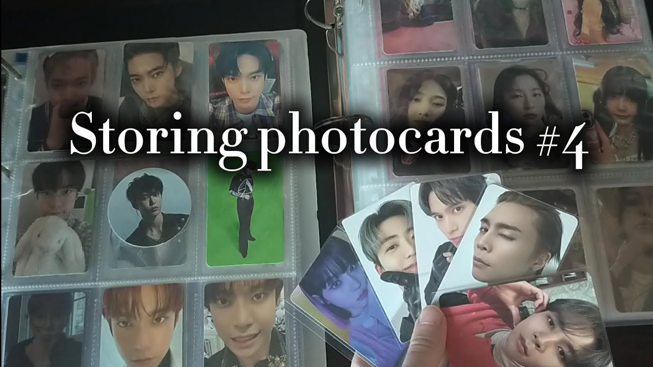 ✮Storing photocards #4✮ NCT, Aespa, Blackpink...(Eng ver)