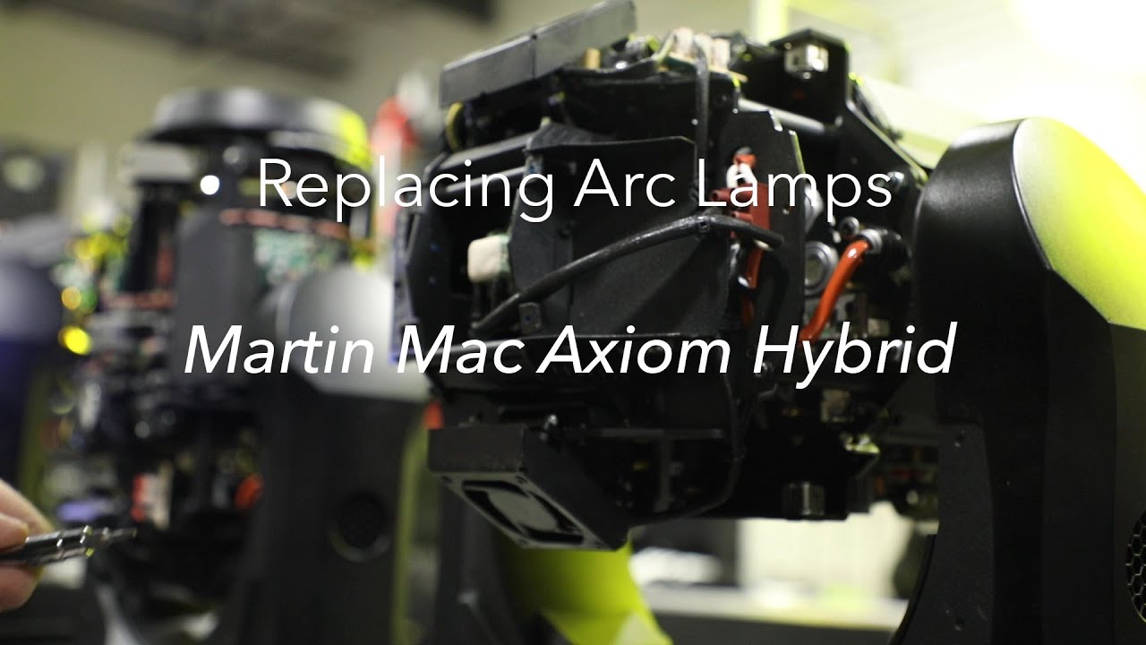 Replacing Arc Lamps: Martin Mac Axiom